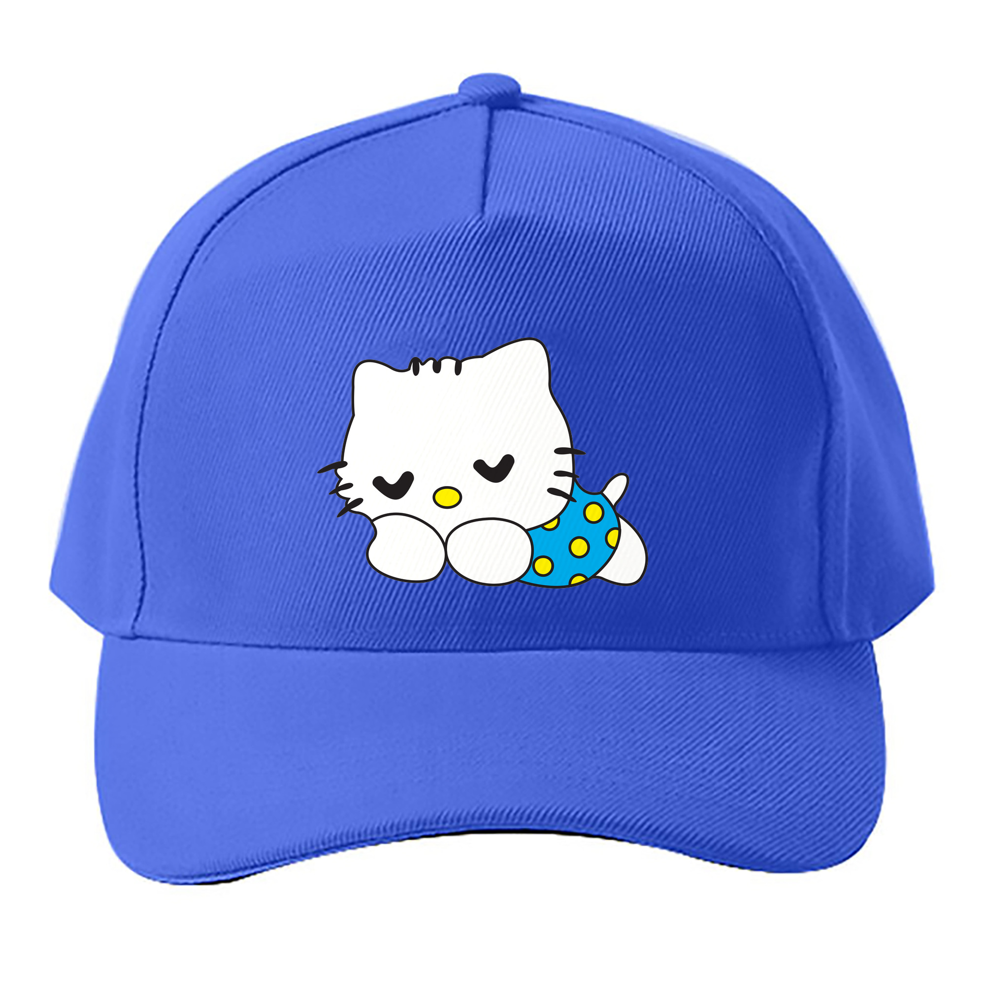 （画像用） Hello Kitty ハローキティ ベースボールキャップ 綿100％ 男女兼用 帽子 スポーツ